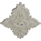 Ekena Millwork Melchor Diamond Medallion (Canopies up to 4"), 67 1/4"W x 43 3/8"H x 4"ID x 2"P, Pot of Cream CM70X43MLPCC - alternate 4